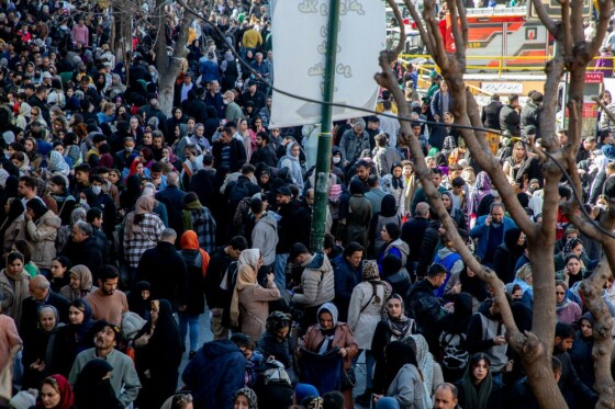 بازار تهران در آستانه سال نو