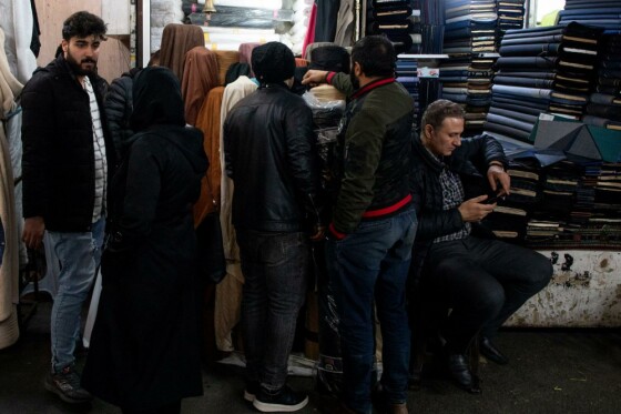 بازار تهران در آستانه سال نو