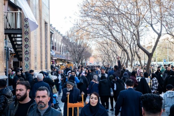 بازار تهران در آستانه سال نو