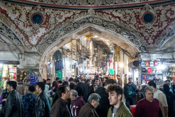 بازار تهران در آستانه سال نو