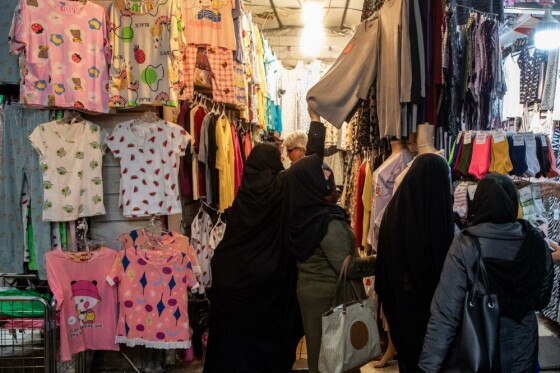 بازار تهران در آستانه سال نو