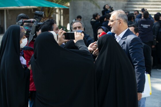 حاشیه جلسه هیات دولت