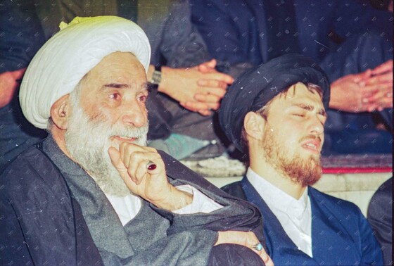 عکسهای منتشر نشده از مراسم تشییع پیکر حجت‌‌‌ الاسلام سید احمد خمینی
