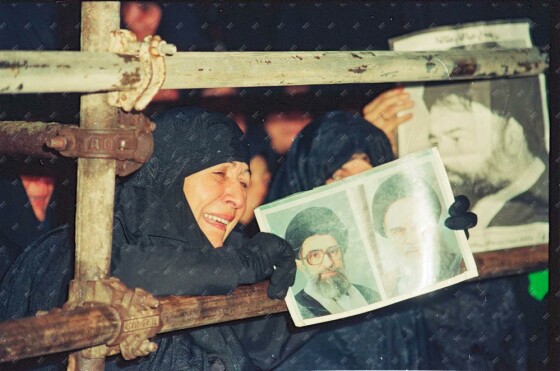 عکسهای منتشر نشده از مراسم تشییع پیکر حجت‌‌‌ الاسلام سید احمد خمینی