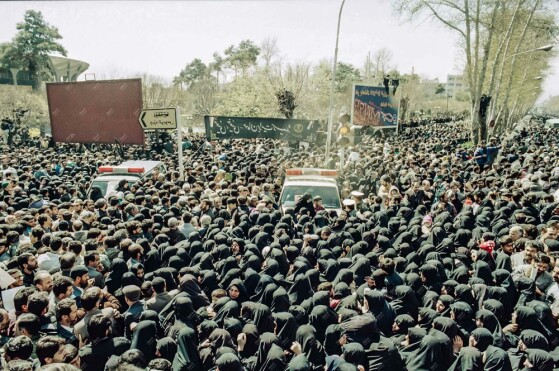عکسهای منتشر نشده از مراسم تشییع پیکر حجت‌‌‌ الاسلام سید احمد خمینی