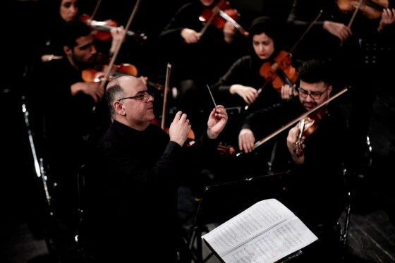 اجرای ارکستر ملی ایران