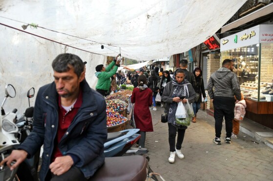 خرید نوروزی در بازار نعلبندان گرگان