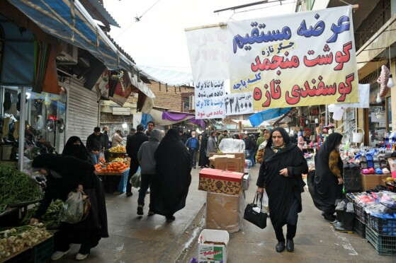 خرید نوروزی در بازار نعلبندان گرگان