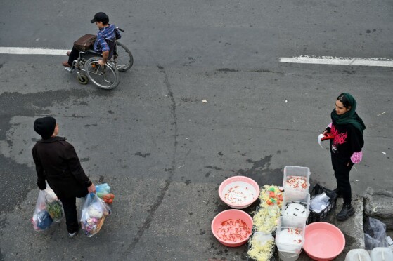 خرید نوروزی در بازار نعلبندان گرگان