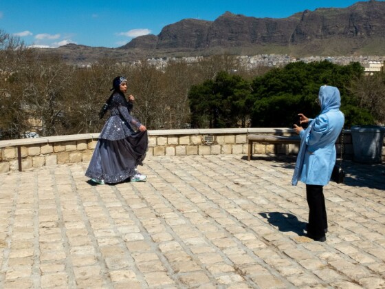 گردشگران نوروزی در قلعه فلک الافلاک خرم آباد