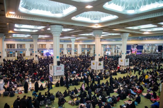 مراسم احیای شب بیست و یکم در مصلای تهران