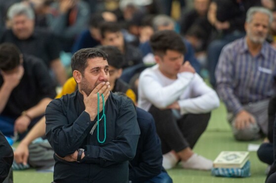 مراسم احیای شب بیست و یکم در مصلای تهران