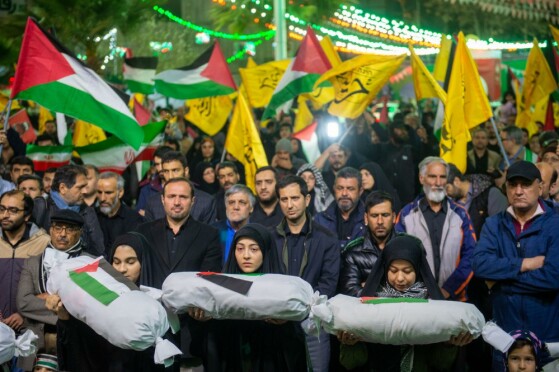 تجمع اعتراضی مردم تهران در محکومیت ترور سردار زاهدی و همراهنش