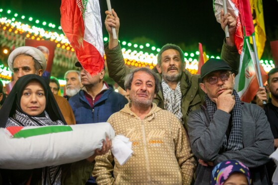 تجمع اعتراضی مردم تهران در محکومیت ترور سردار زاهدی و همراهنش