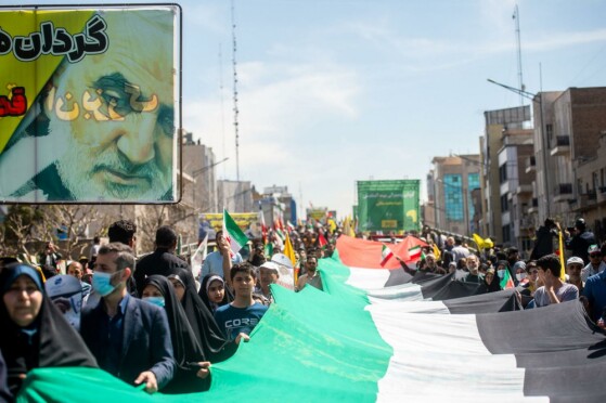 راهپیمایی روز جهانی قدس و تشییع شهیدان راه قدس -۲