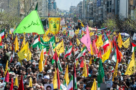 راهپیمایی روز جهانی قدس و تشییع شهیدان راه قدس -۲