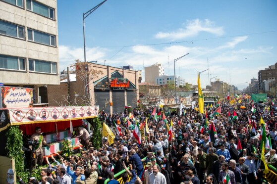 راهپیمایی روز جهانی قدس و تشییع شهیدان راه قدس -۲