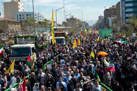 راهپیمایی روز جهانی قدس و تشییع شهیدان راه قدس -۲