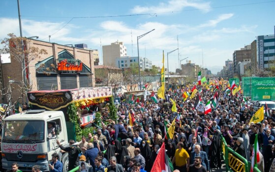 راهپیمایی روز جهانی قدس و تشییع شهیدان راه قدس -۲