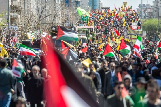 راهپیمایی روز جهانی قدس و تشییع شهیدان راه قدس -۲