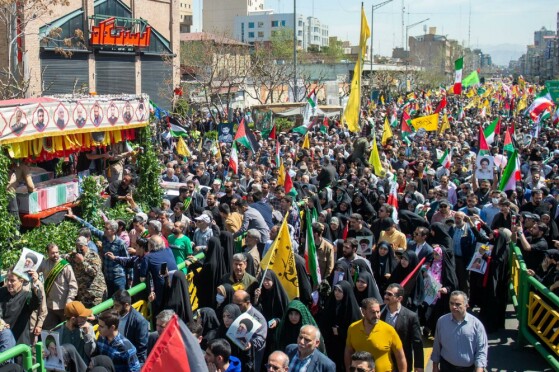 راهپیمایی روز جهانی قدس و تشییع شهیدان راه قدس -۲