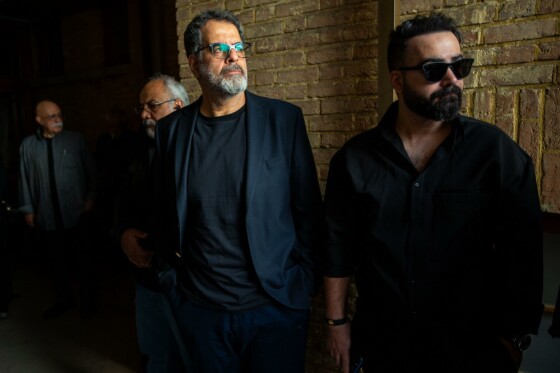 مراسم تشییع مرحوم رضا داوودنژاد