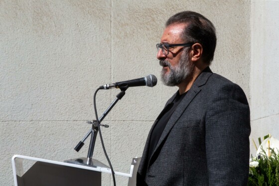 مراسم تشییع مرحوم رضا داوودنژاد