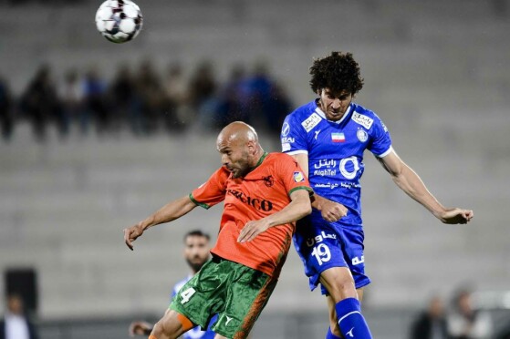 دیدار تیم های استقلال تهران و مس رفسنجان