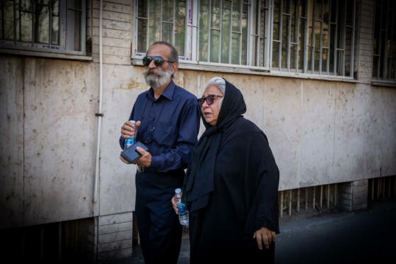 مراسم تشییع مرحوم رضا داوودنژاد