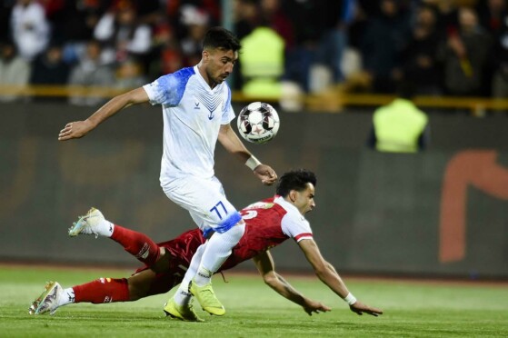 دیدار تیم های پرسپولیس و ملوان