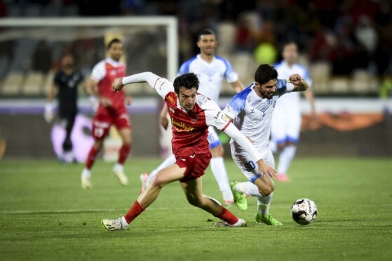 دیدار تیم های پرسپولیس و ملوان