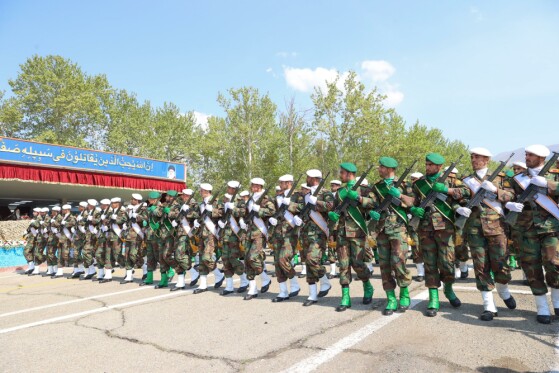 مراسم گرامیداشت روز ارتش