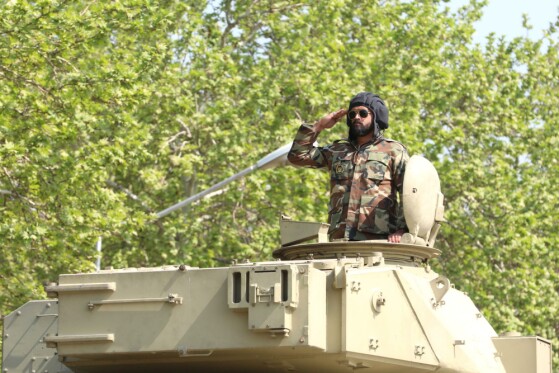 مراسم گرامیداشت روز ارتش