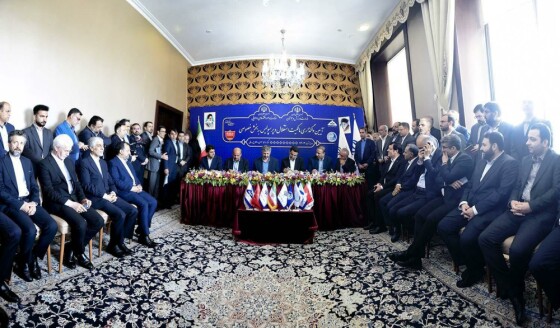 آیین واگذاری مالکیت باشگاه استقلال و پرسپولیس به بخش خصوصی