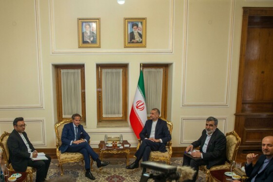 دیدار مدیر کل آژانس بینالمللی انرژی اتمی با وزیر خارجه