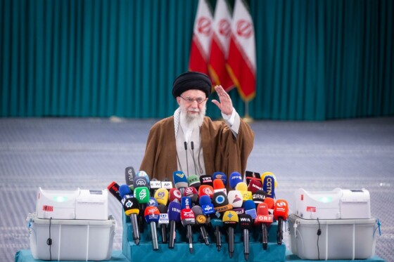حضور رهبر انقلاب در دور دوم انتخابات مجلس شورای اسلامی