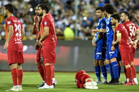 دیدار تیم های استقلال و فولاد خوزستان