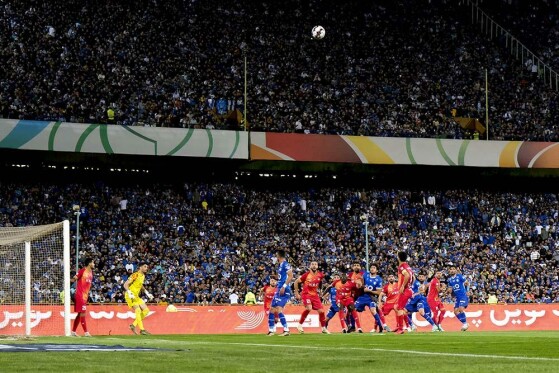 دیدار تیم های استقلال و فولاد خوزستان