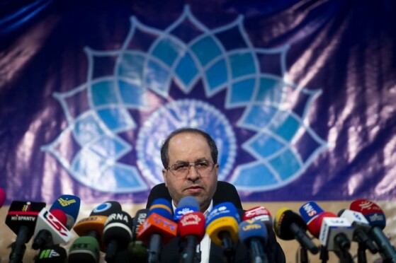 نشست خبری رئیس دانشگاه تهران