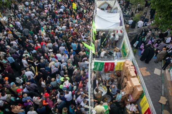 جشن امام رضاییها