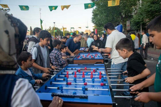 جشن امام رضاییها