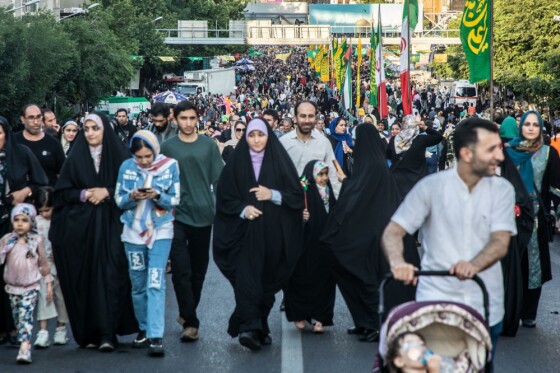 جشن امام رضاییها