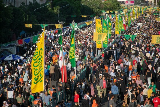 جشن امام رضاییها