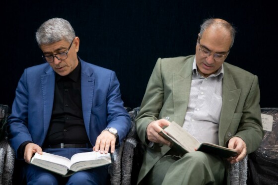 مراسم سوگواری به مناسبت شهادت سید ابراهیم رئیسی و همراهان در دانشگاه تهران