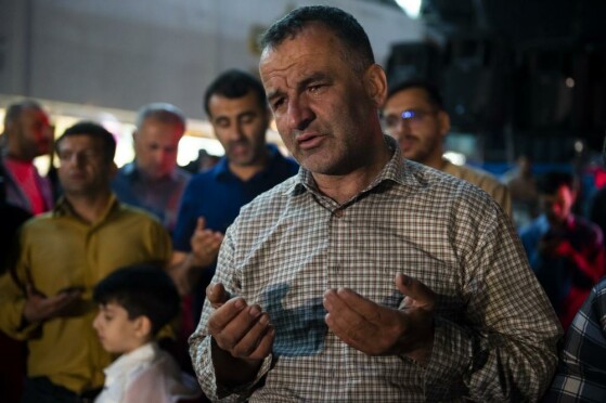 تجمع مردم تهران در میدان ولیعصر (عج)