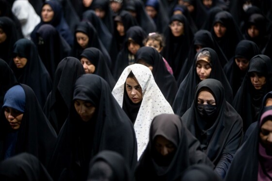 مراسم سوگواری به مناسبت شهادت سید ابراهیم رئیسی و همراهان در دانشگاه تهران