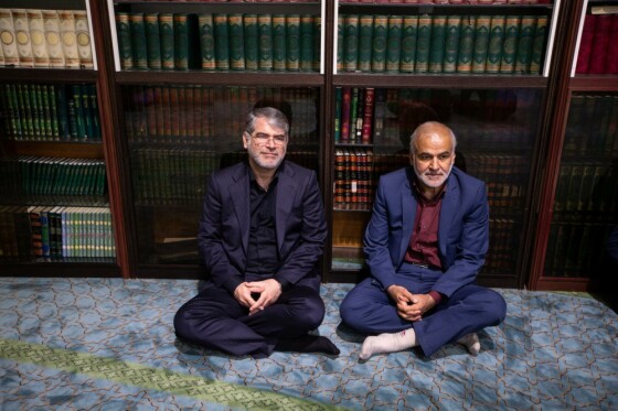 مراسم سوگواری به مناسبت شهادت سید ابراهیم رئیسی و همراهان در دانشگاه تهران