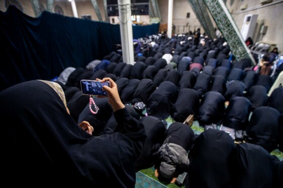 مراسم سوگواری به مناسبت شهادت سید ابراهیم رئیسی و همراهان در دانشگاه تهران