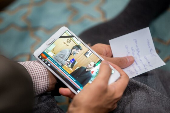 مراسم سوگواری به مناسبت شهادت سید ابراهیم رئیسی و همراهان در دانشگاه تهران