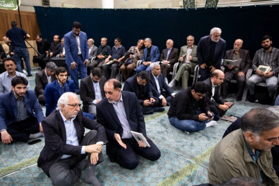 مراسم سوگواری به مناسبت شهادت سید ابراهیم رئیسی و همراهان در دانشگاه تهران